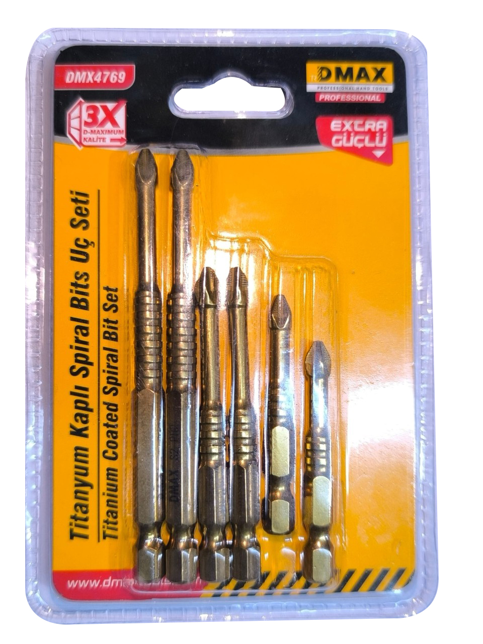 DMX4769 TITANYUM MATKAP UCU 6 PARÇA